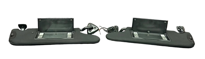 2008-2016 Dodge Challenger Driver Left & Passenger Right Sun Visor Set Pair OEM