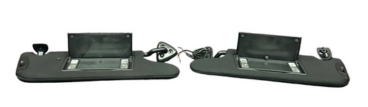2008-2016 Dodge Challenger Driver Left & Passenger Right Sun Visor Set Pair OEM