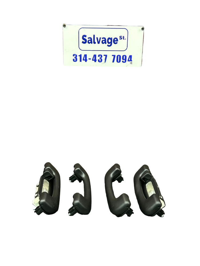 2011-23 DODGE CHARGER HEADLINER ROOF LEFT & RIGHT GRAB BAR HANDLE SET OF 4 OEM