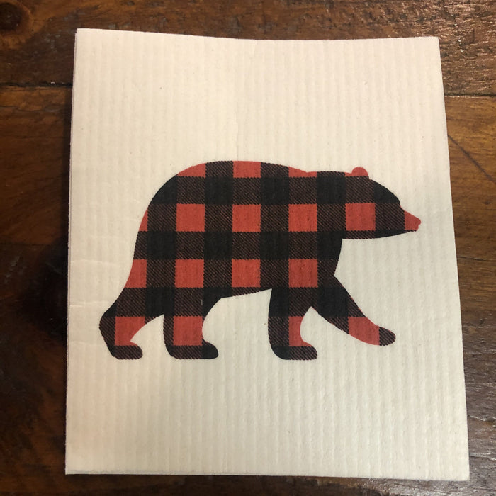 Abbott Bear/ Icon Dishcloths set of 2