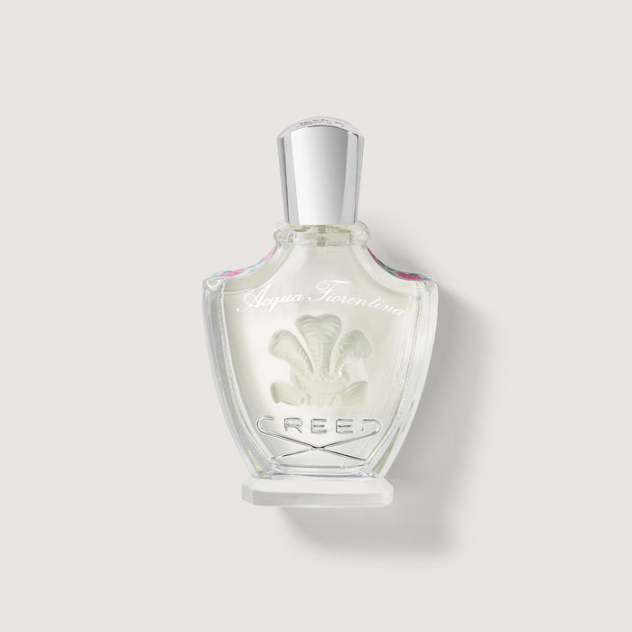 Creed Acqua Fiorentina 75ml Eau de Parfum - Clear Glass Bottle Front View | Creed Fragrances