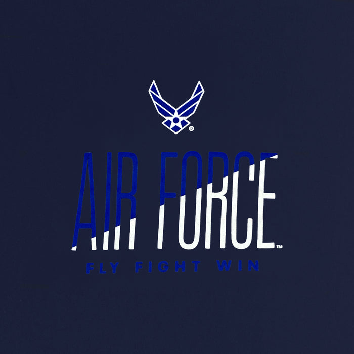 Air Force Ladies Under Armour Tech Stretch T-Shirt (Navy)