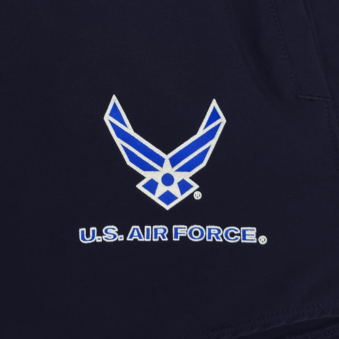 Air Force Wings Women's Under Armour Flex Woven Short (Navy)