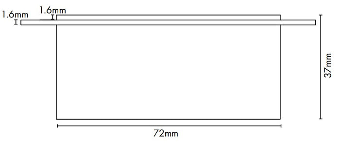 Aluminium - Drain Outlet - 72mm Diameter - Black - Image 3