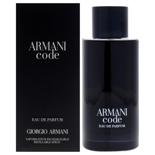 Armani Code by Giorgio Armani for Men - 4.2 oz EDP Spray (Refillable)