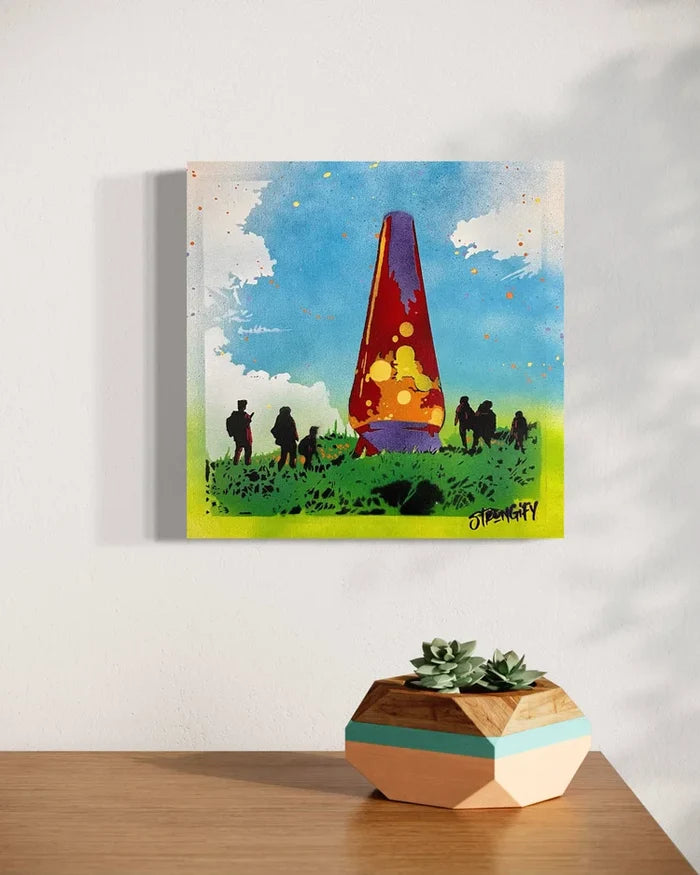 Lava Lamp Island 8x8