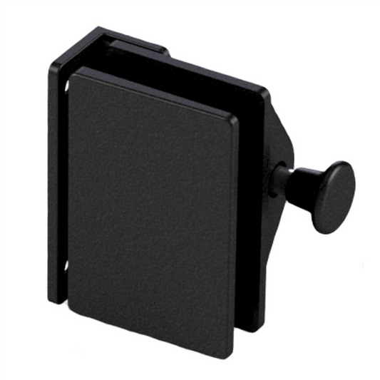 Atlantic - Glass to Wall / Post Pool Fence Latch - Matt Black powder coated - Image 1