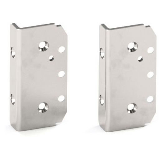 Atlantic Hinge Plate - Square Post Plate - POLISH - Image 1