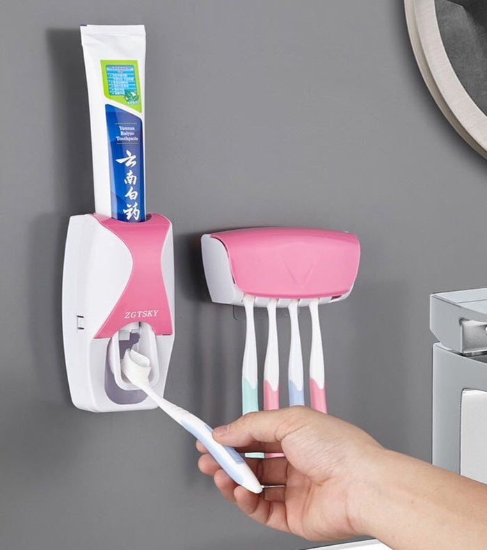 Automatic Toothpaste Dispenser & Holder