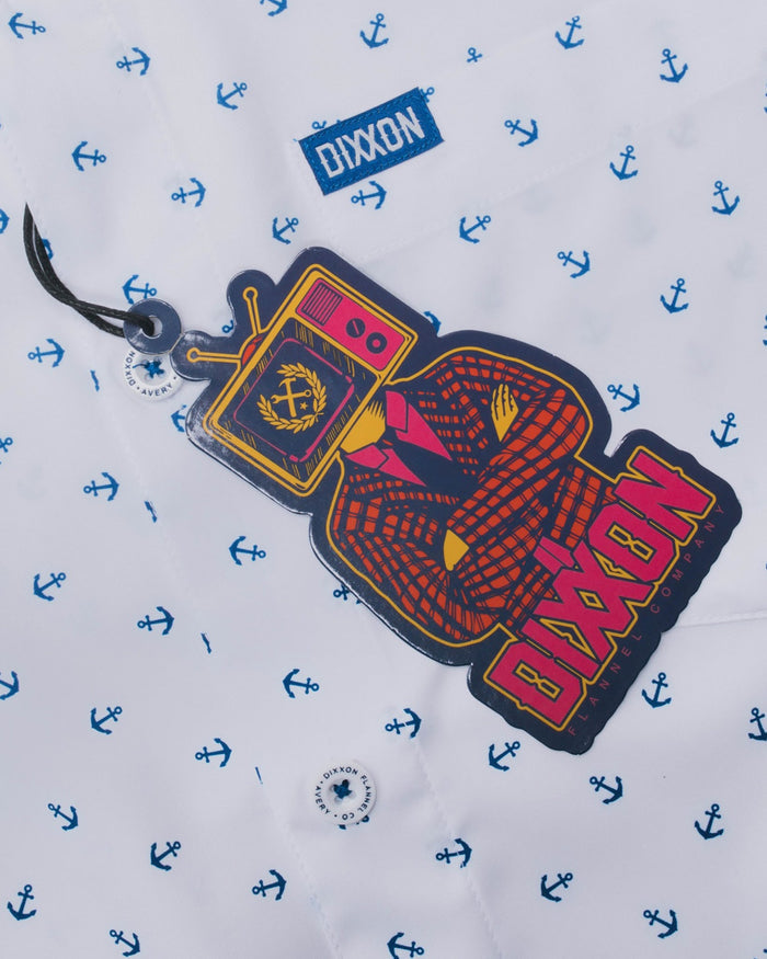 Men's Avery Short Sleeve - White | Dixxon Flannel Co.