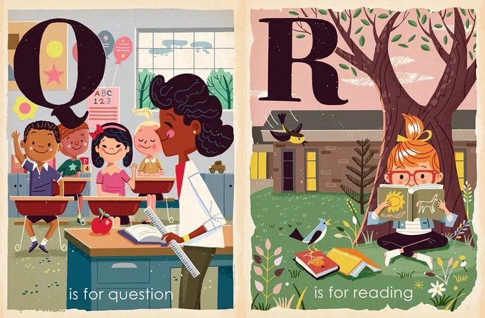 BabyLit Alphabet Books - S is for School