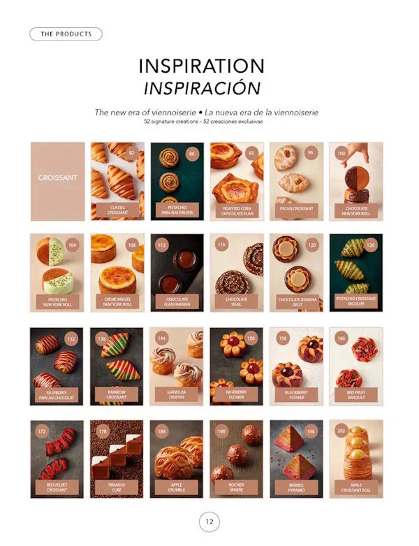 Page 12 Inspiration of Bachours The new Era of Viennoiserie book.