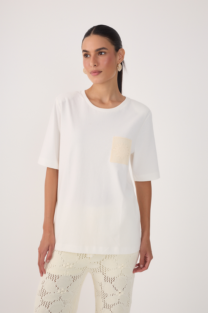 Basic Embroidered Pocket Blouse_3