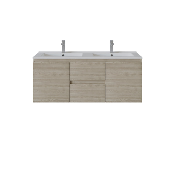 Bathroom Wall Hung Vanity 1190*455*480mm(Double Bow)