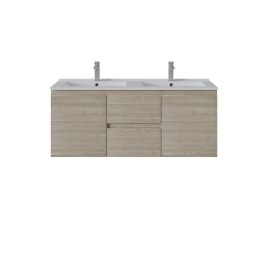 Bathroom Wall Hung Vanity 1190*455*480mm(Double Bow)