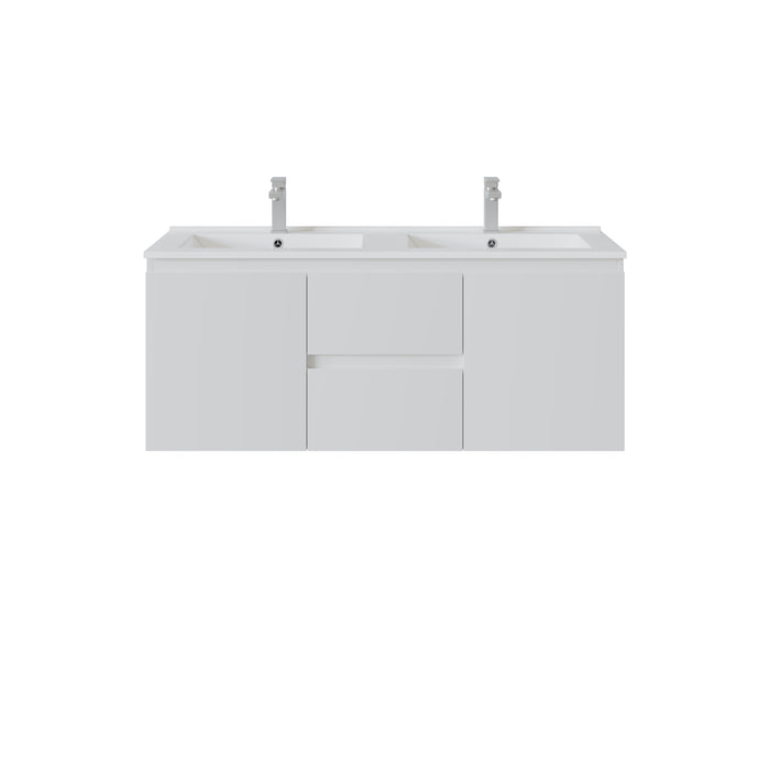 Bathroom Wall Hung Vanity 1190*455*480mm(Double Bow)