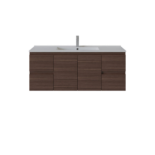 Bathroom Wall Hung Vanity 1190*455*480mm(Single Bow)