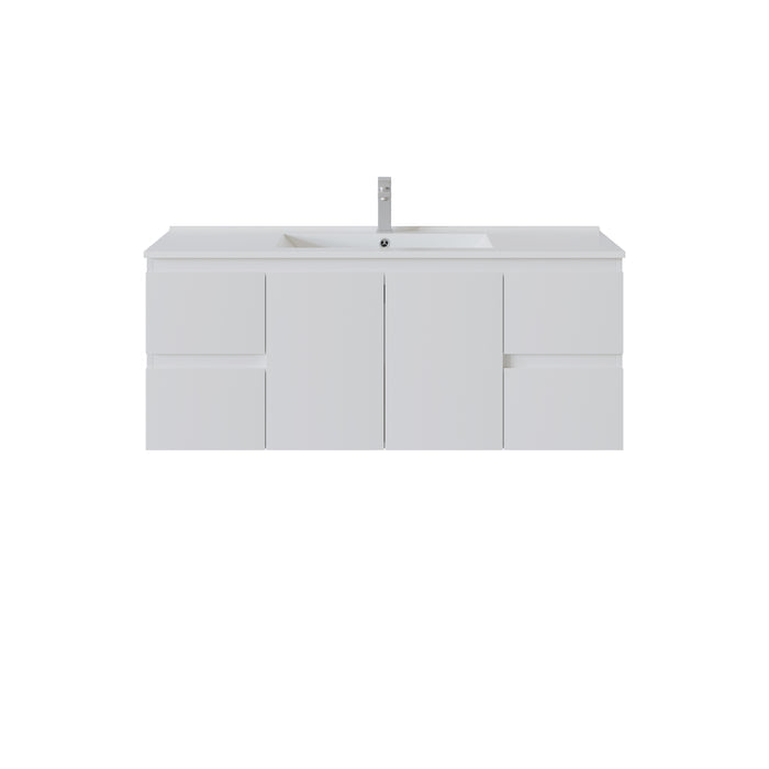 Bathroom Wall Hung Vanity 1190*455*480mm(Single Bow)