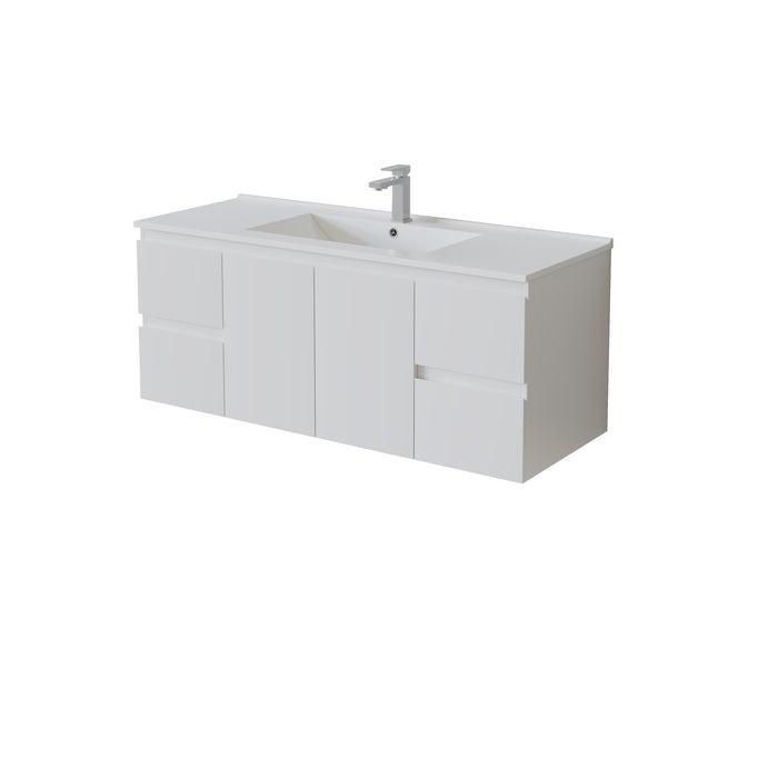 Bathroom Wall Hung Vanity 1190*455*480mm(Single Bow)