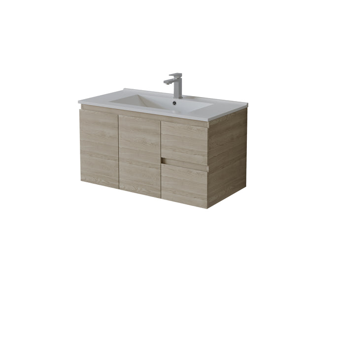 Bathroom Wall Hung Vanity 890*455*480mm