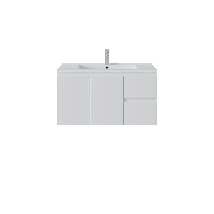 Bathroom Wall Hung Vanity 890*455*480mm