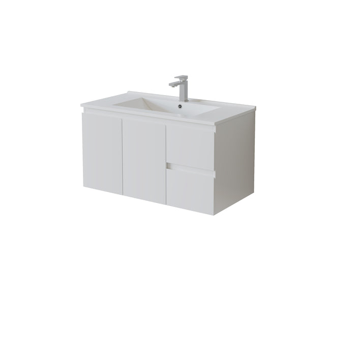 Bathroom Wall Hung Vanity 890*455*480mm