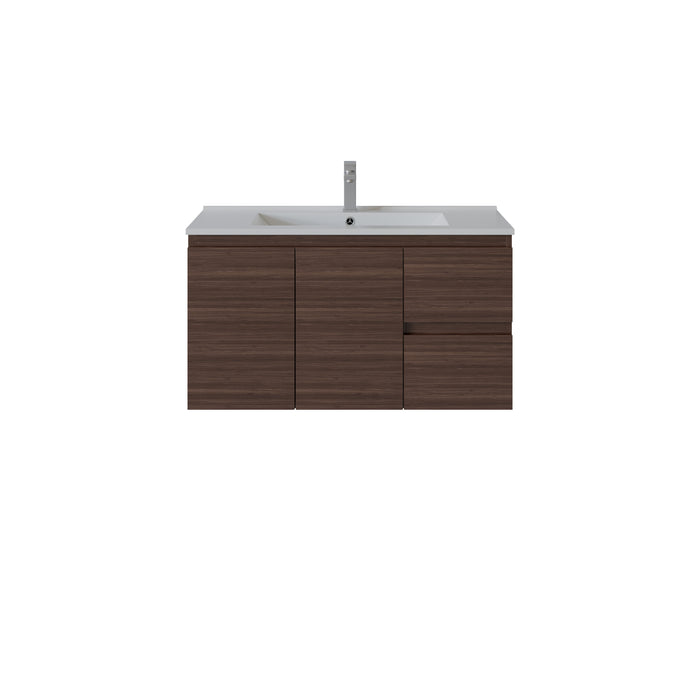 Bathroom Wall Hung Vanity 890*455*480mm