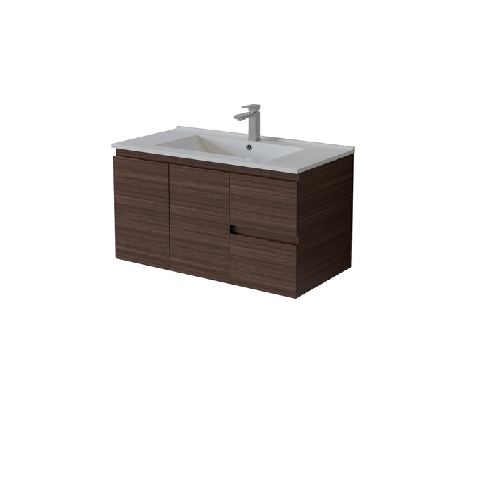 Bathroom Wall Hung Vanity 890*455*480mm