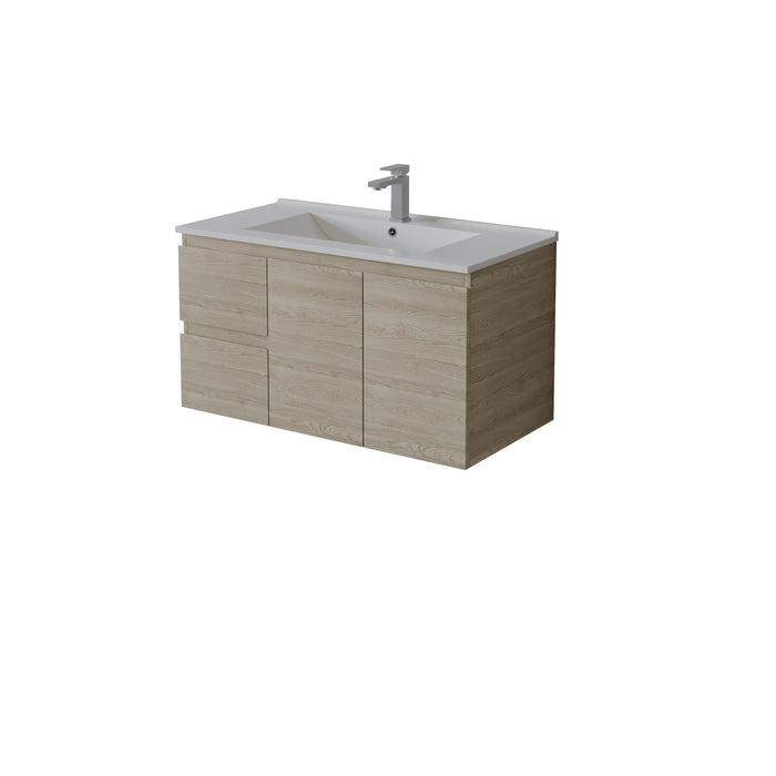 Bathroom Wall Hung Vanity 890*455*480mm