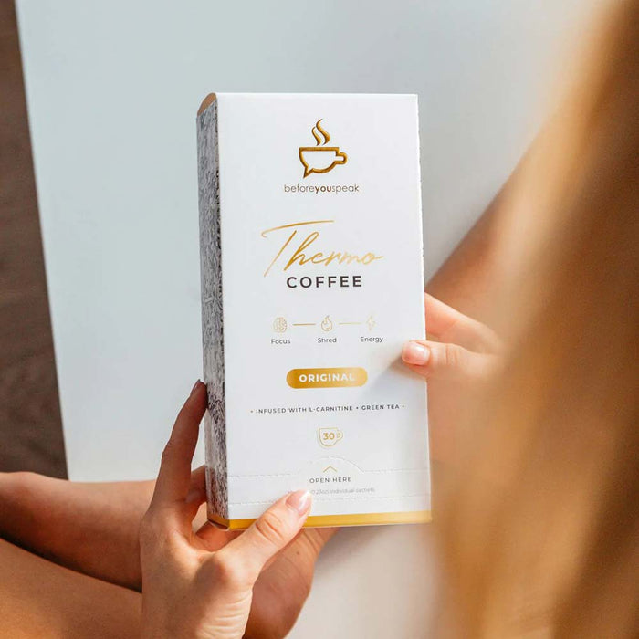 Before You Speak Thermo Coffee Original - 6.5g x 30 Pack - L'Organic