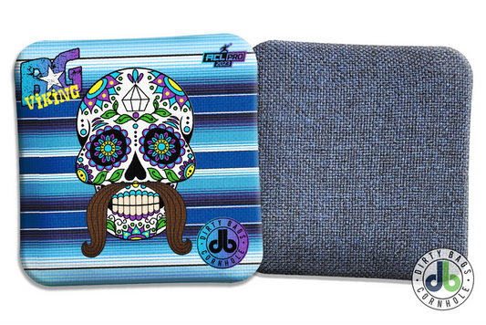 BG Cornhole Viking - db Sugar Skulls