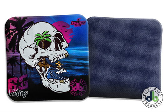BG Cornhole Viking - Skull Beach Midnight Edition