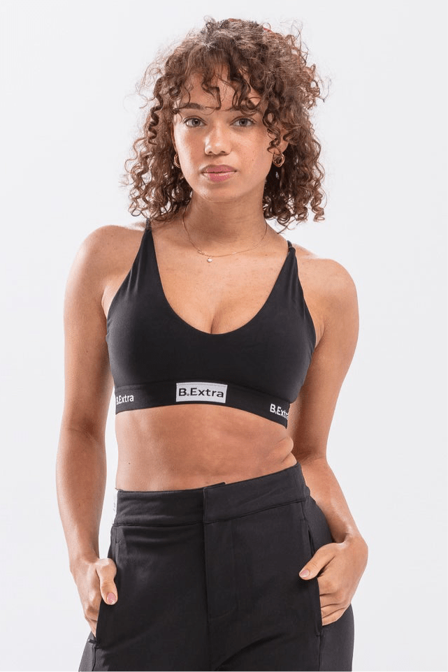 Black Label Bra - Black