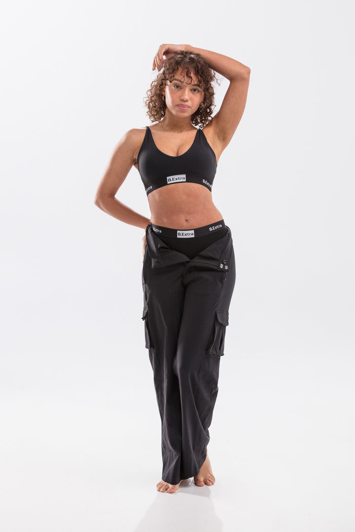 Black Label Bra - Black