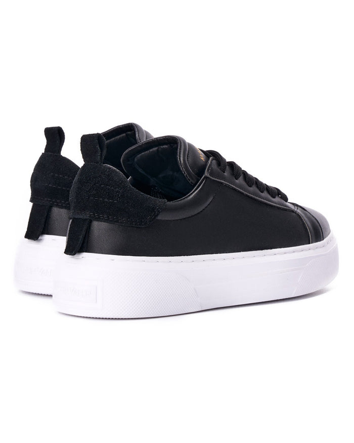 Bobe Women's Designer Black Shoes with Suede Belt (4)