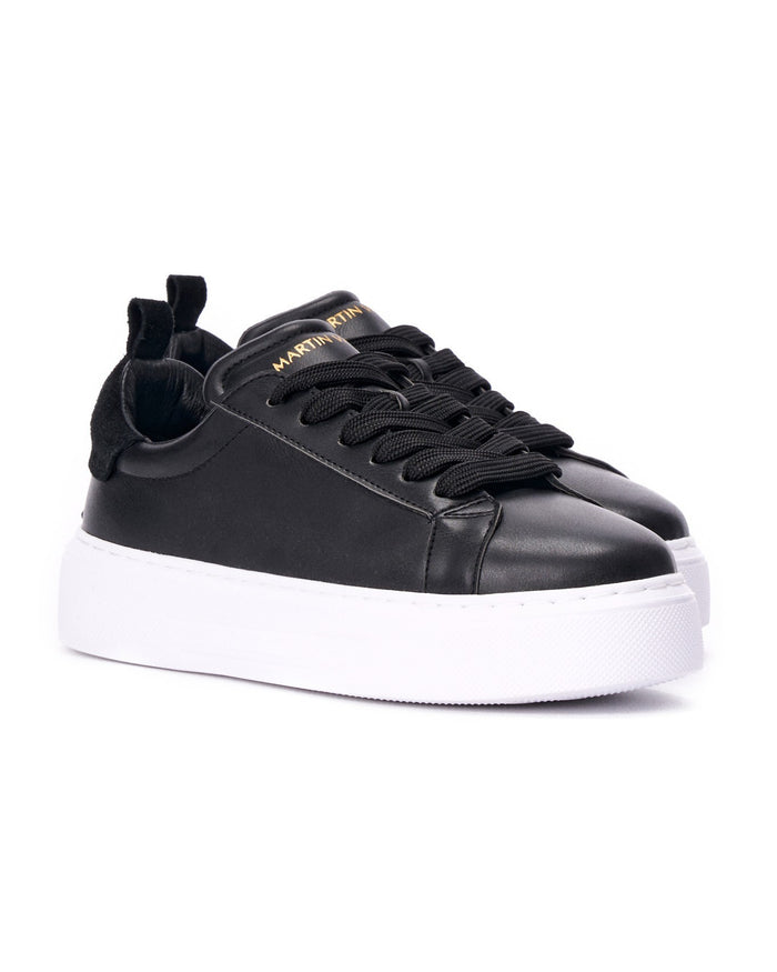 Bobe Women's Designer Black Shoes with Suede Belt (5)