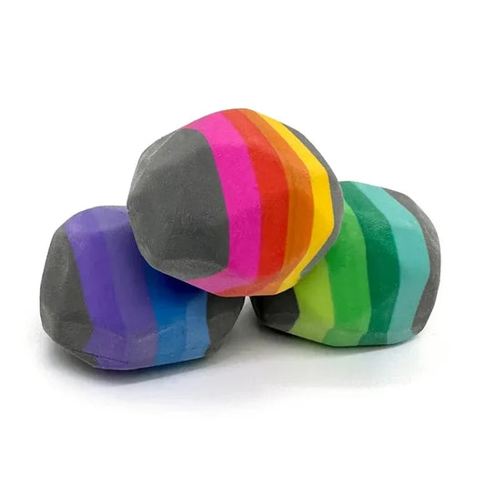 Box of Rocks Erasers