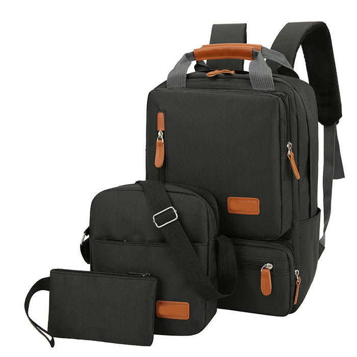BP822 - Simple 3pc Fashion Backpack Set