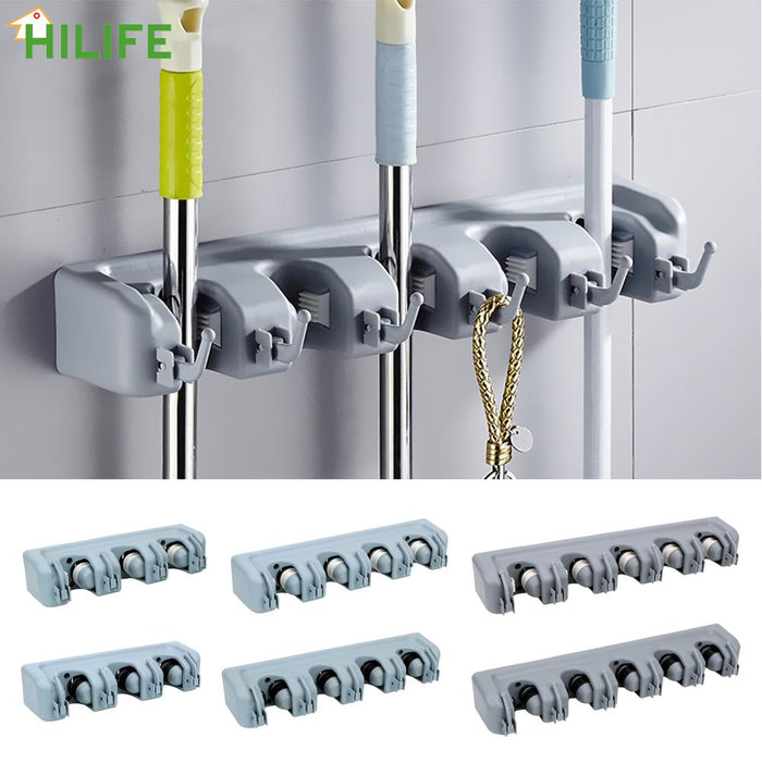 Broom Mop Holder Wall Mounted
