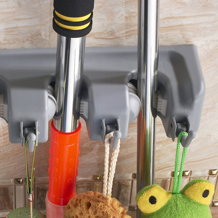 Broom Mop Holder Wall Mounted
