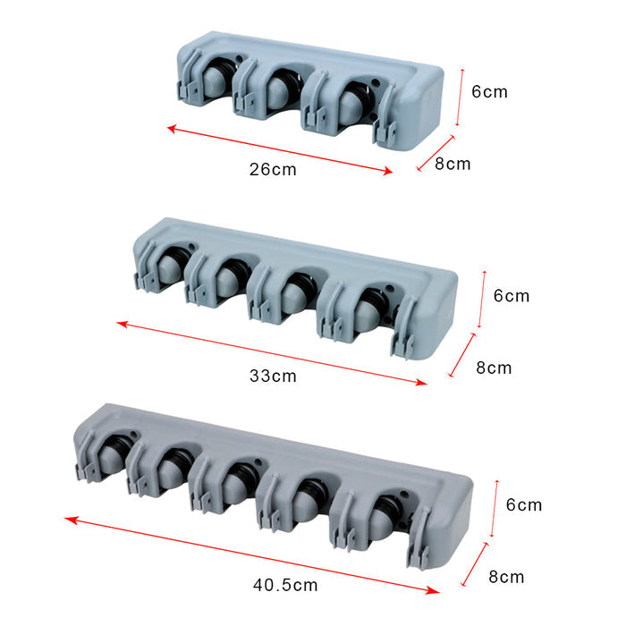 Broom Mop Holder Wall Mounted