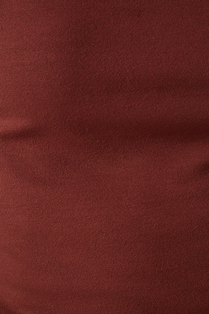 Brown Square-Neck Blouse_7