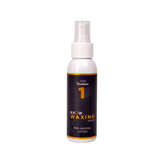 BrowXenna Pre-Waxing Lotion - Step 1