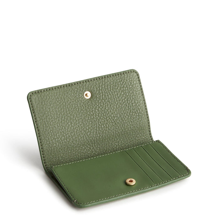 Card Case-Bronze Green-Image 2-Vera Bradley