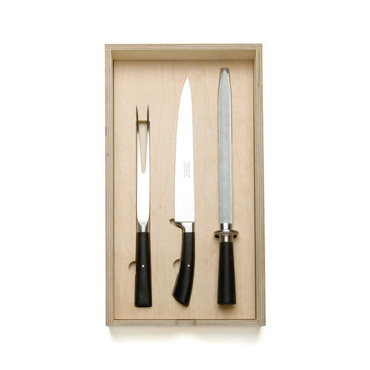David Mellor Carving Knife Set with Black Handle