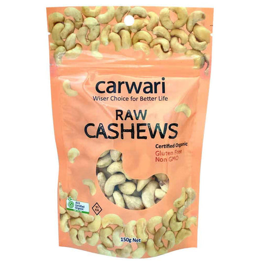 Carwari Organic Cashews Raw - 150g - L'Organic