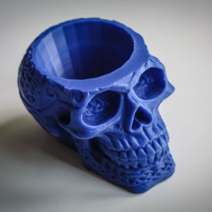Celtic Skull Flowerpot - Unique Handmade Skull Succulent Planter