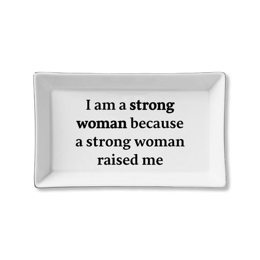 Ceramic Tray-Strong Women