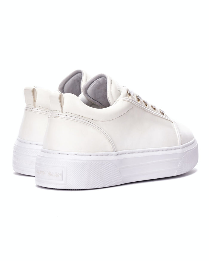 Cercocita Trine Women's Casual Shoes in White (3)