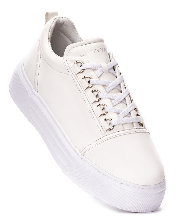 Cercocita Trine Women's Casual Shoes in White (4)